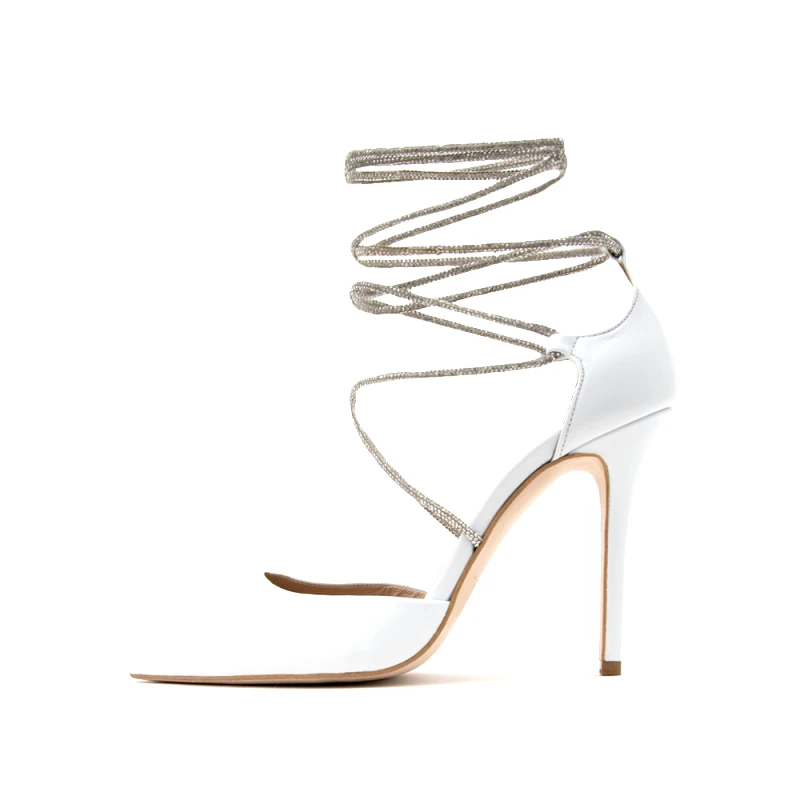 MOURTZI LEATHER HIGH HEEL PUMPS WOMEN MOURTZI