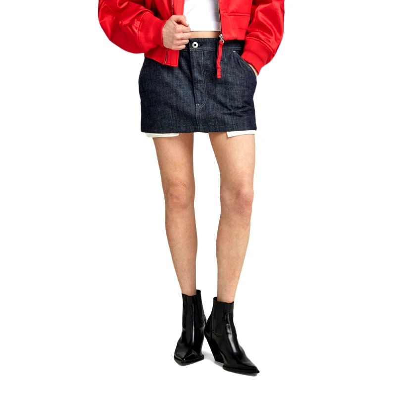 G-STAR RAW WORKWEAR DENIM MINI SKIRT WOMEN G-STAR RAW