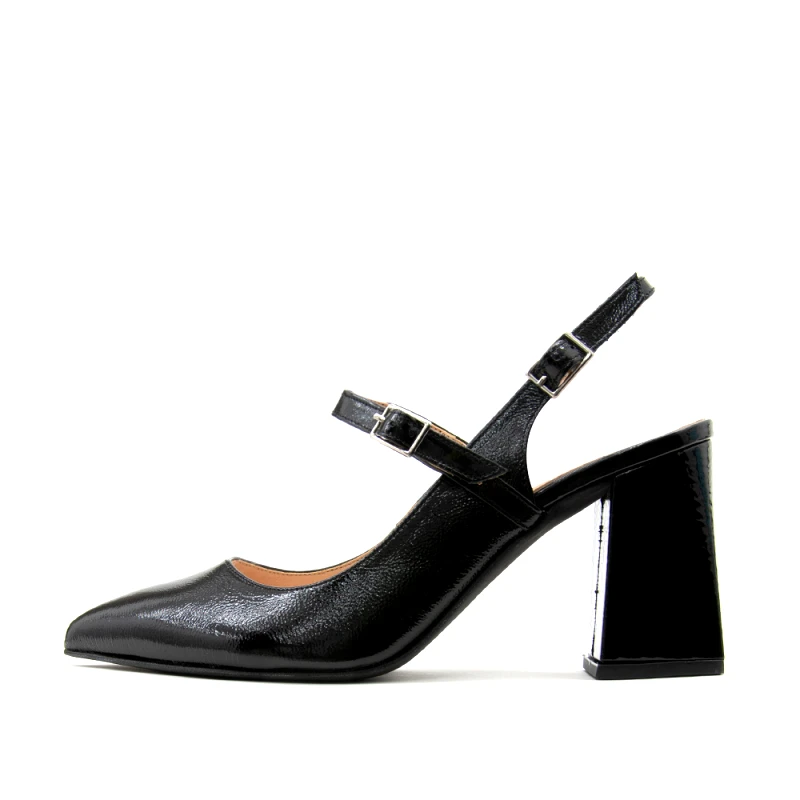 BACALI COLLECTION PATENT LEATHER MARY JANE HIGH HEEL PUMPS WOMEN BACALI COLLECTION