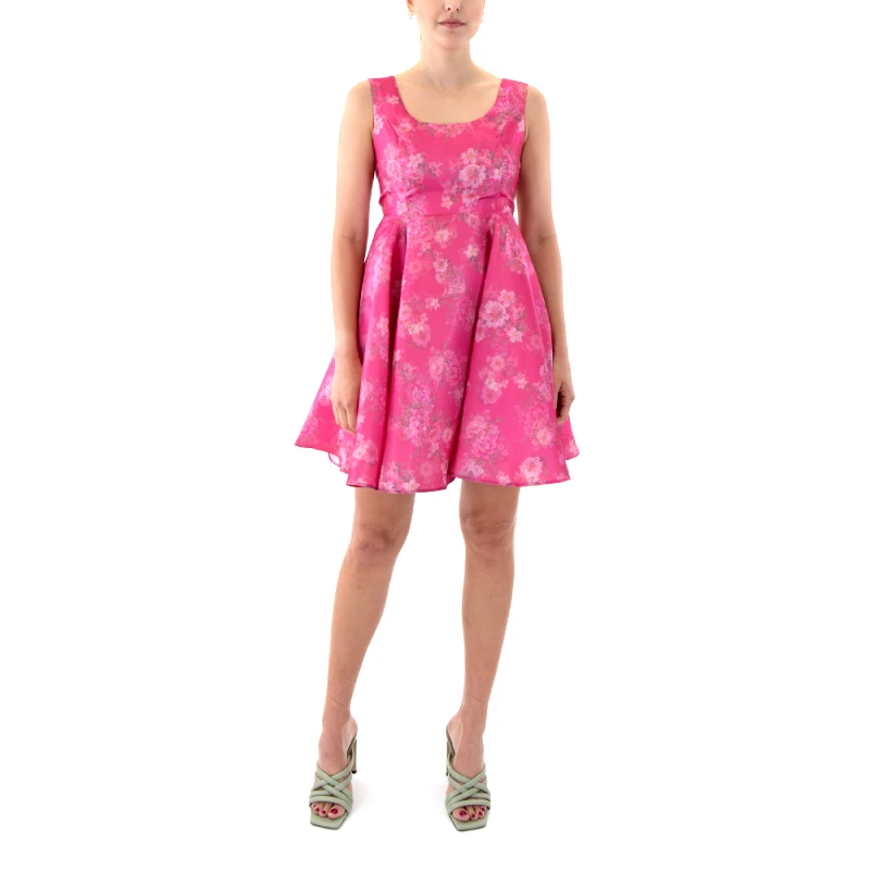 JAGGED n BEAU JULIET FLORAL PRINT SLEEVELESS MINI DRESS WOMEN JAGGED & BEAU