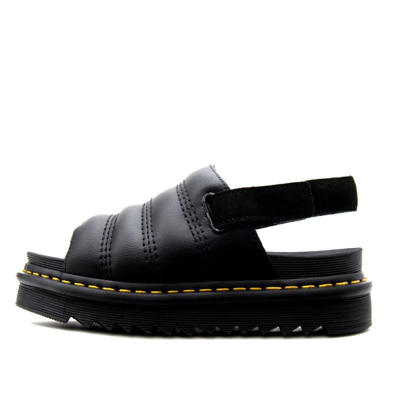 DR.MARTENS ATHENA BRANDO LEATHER FLAT SANDALS UNISEX DR.MARTENS