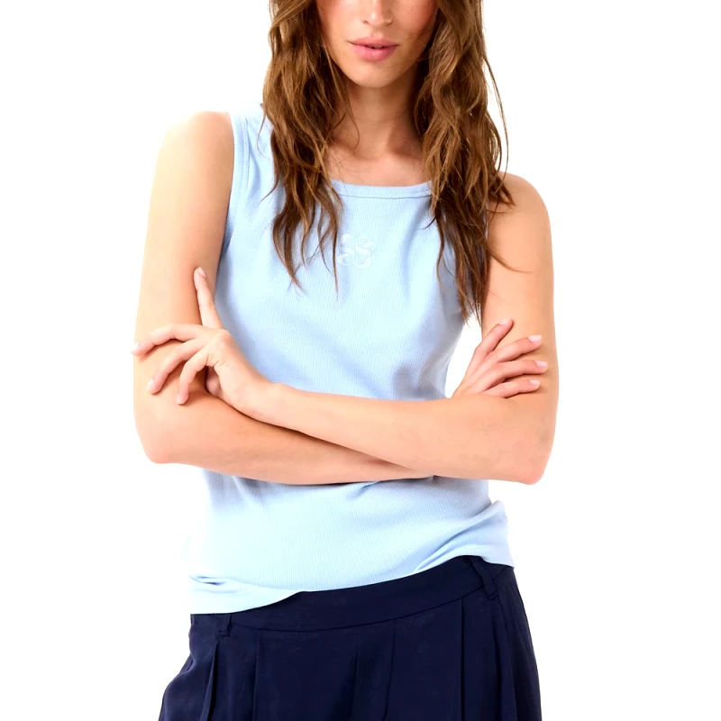MY ESSENTIAL WARDROBE MANDY RIB TANK TOP WOMEN MY ESSENTIAL WARDROBE