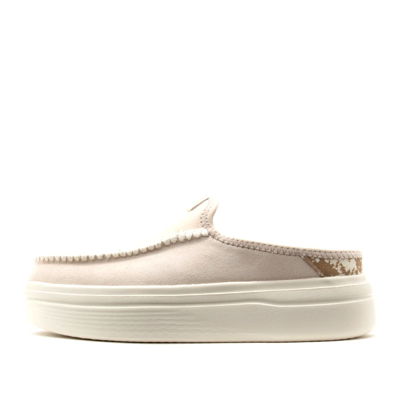 HEYDUDE E71010 AUSTIN LIFT WESTERN SUEDE FLATOFRM MULES WOMEN HEYDUDE