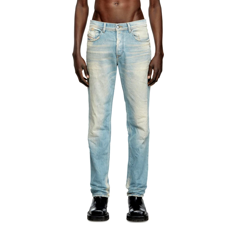 DIESEL D-FINITIVE MID WAIST REGULAR FIT L.32 JEANS MEN DIESEL