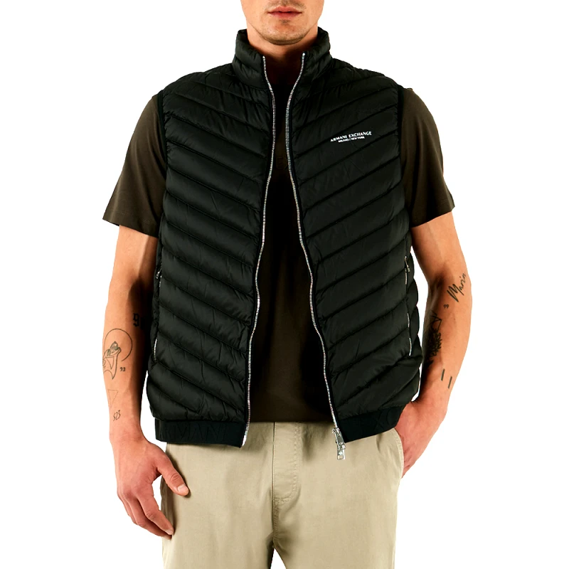 ARMANI EXCHANGE MILANO NEW YORK PUFFER VEST MEN ARMANI EXCHANGE