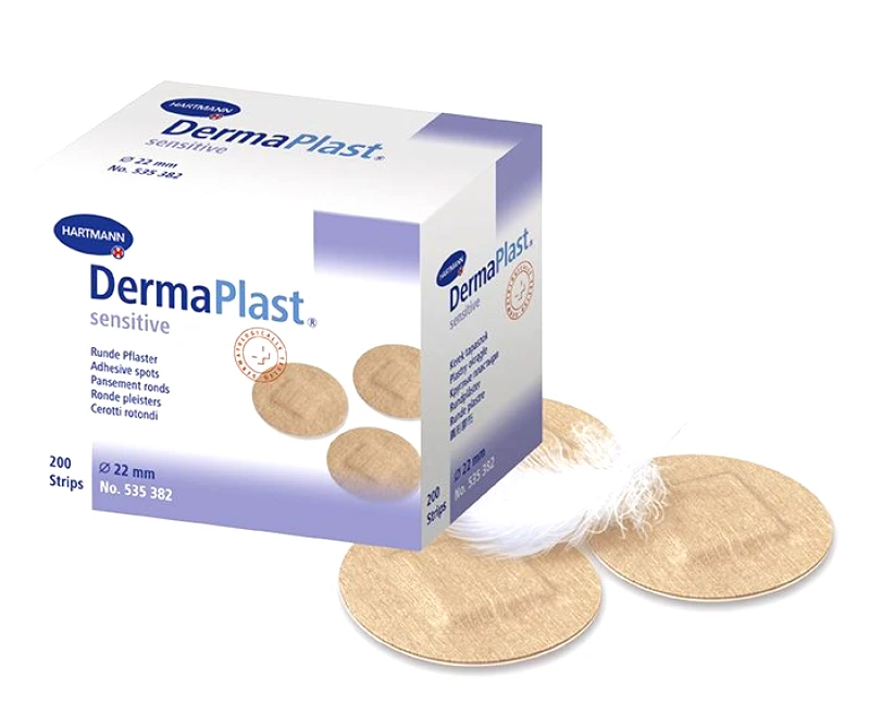 Hartmann Στρογγυλό Αυτοκόλλητο Επίθεμα Dermaplast Spot Hartmann 200 τεμάχια