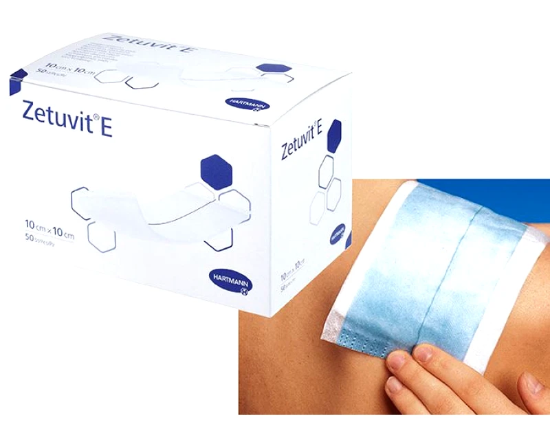 Hartmann Απορροφητικά Επιθέματα Zetuvit® Ε Hartmann 10x20cm | 50τμχ
