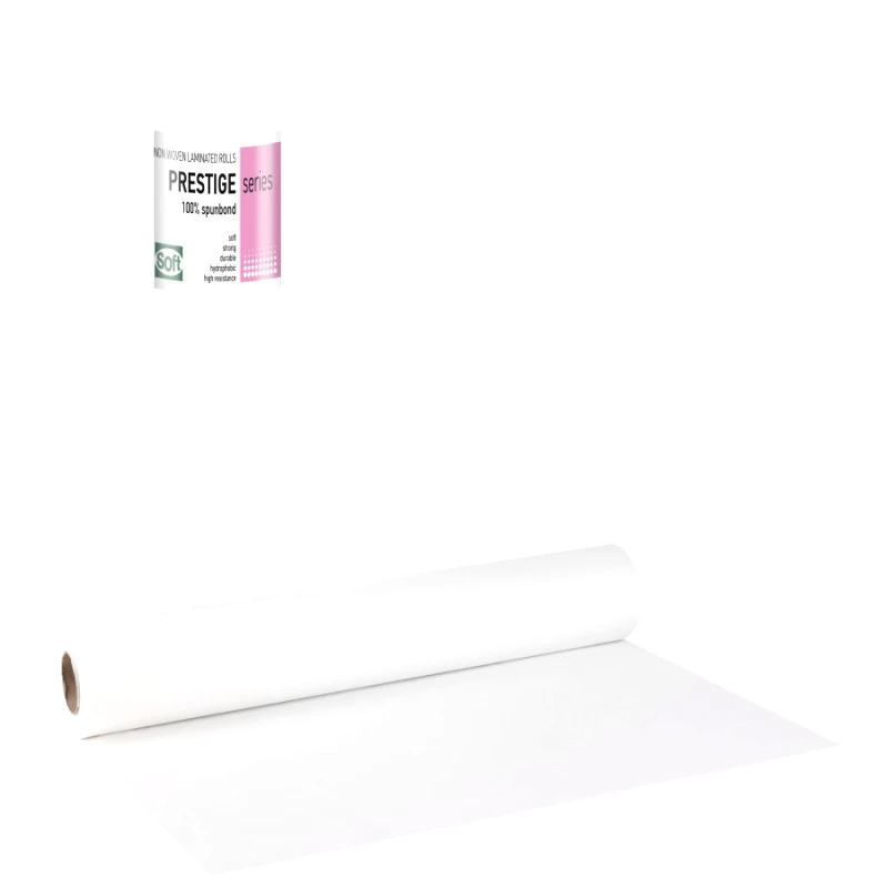 Bournas Medicals Εξεταστικό Ρολό Non Woven Πλαστικοποιημένο 50cm 12 τεμάχια Λευκό