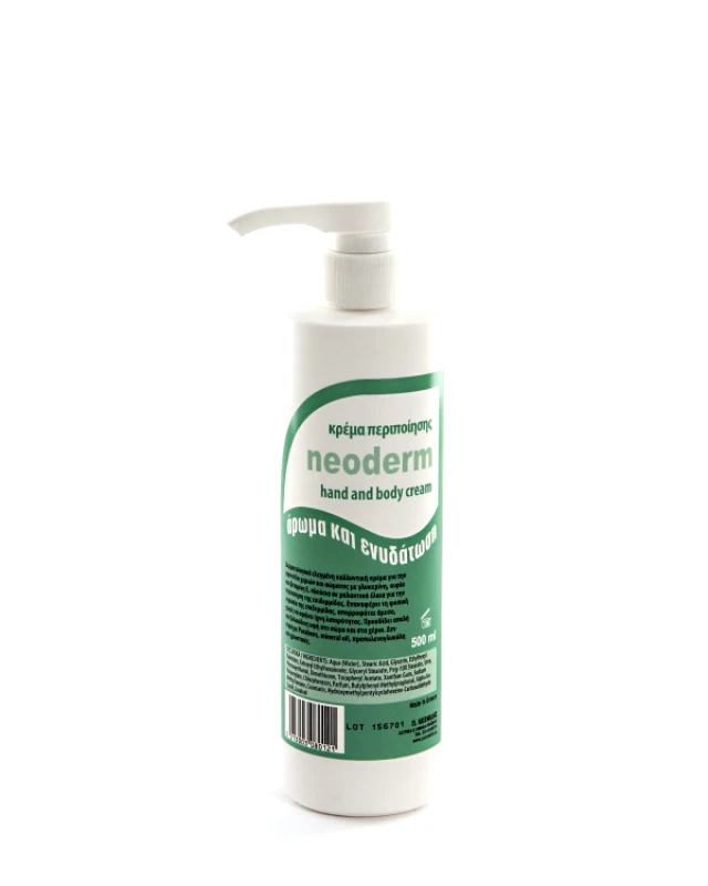 Neoderm Ενυδατική Κρέμα Χεριών & Σώματος 500ml