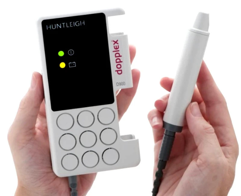 Huntleigh Doppler Αγγείων Huntleigh Dopplex D900 με Κεφαλή 8 MHz