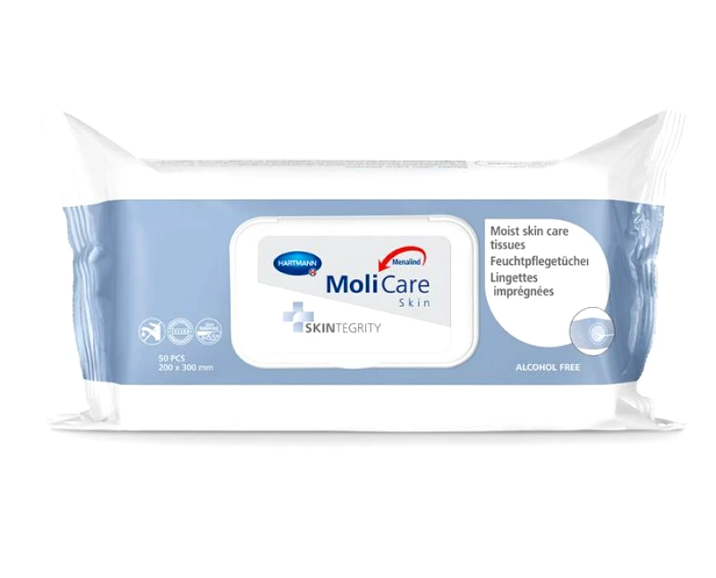 Hartmann Υγρά Μαντηλάκια Καθαρισμού Molicare Skin Hartmann 50 τεμάχια