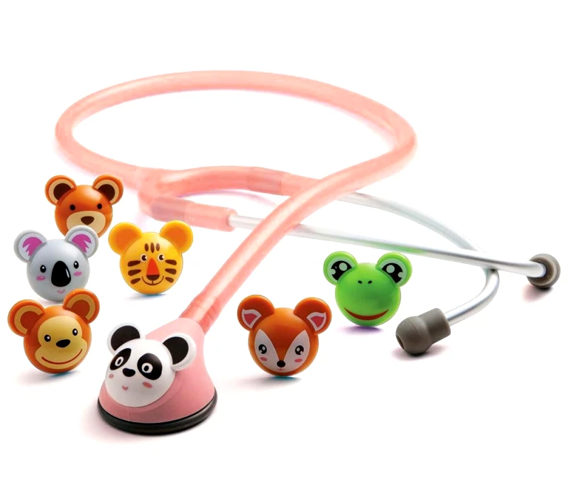 ADC USA Στηθοσκόπιο ADC USA Adimals® 618 Platinum Pediatric Stethoscope Pink