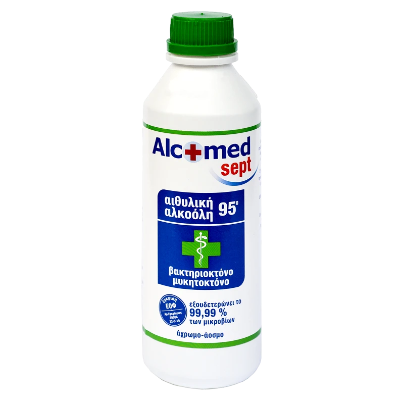 Alcofarm Αιθυλική Αλκοόλη Alcomed Sept 95° | 400ml