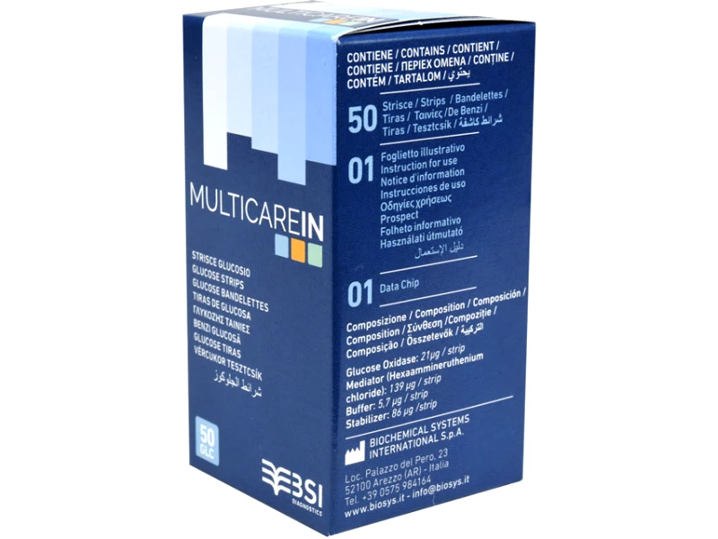 Multicare In Ταινίες Σακχάρου συσκευής MULTICARE-IN 50 τεμάχια