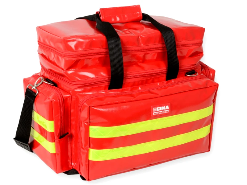 GIMA Τσάντα Διασώστη PVC Smart Bag Medium Αδιάβροχη Κόκκινη