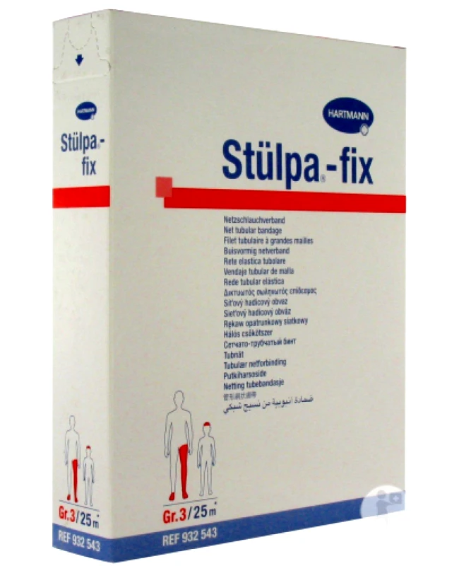 Hartmann Πλεκτός Σωληνωτός Επίδεσμος Stülpa®-fix Hartmann Size No3 Ατομικός