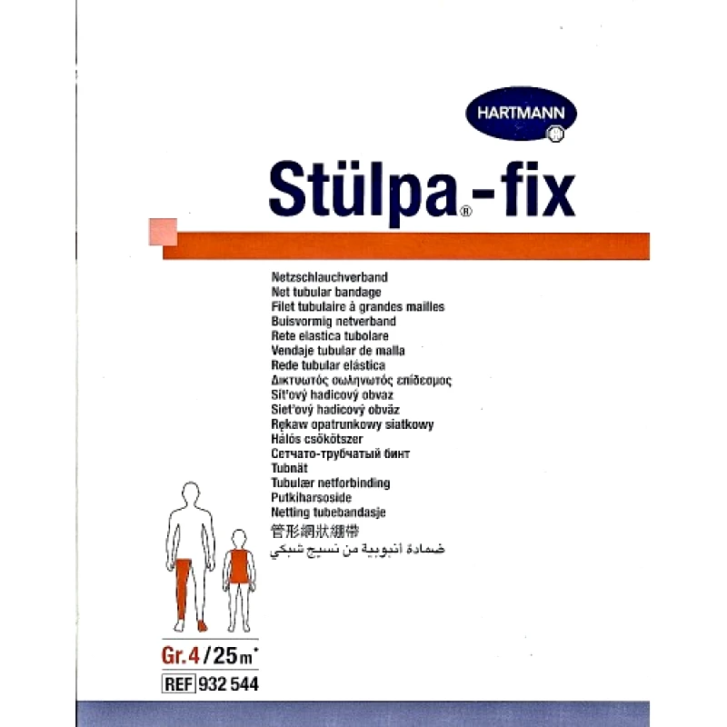 Hartmann Πλεκτός Σωληνωτός Επίδεσμος Stülpa®-fix Hartmann Size No4 Ατομικός