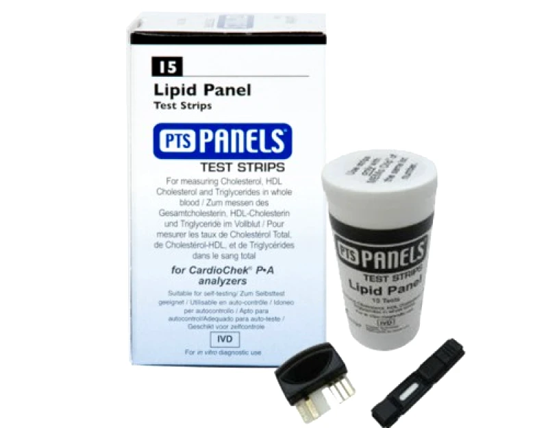 PTS Inc. Ταινίες μέτρησης Cardiocheck, Lipid Panel, 5 παραμέτρων
