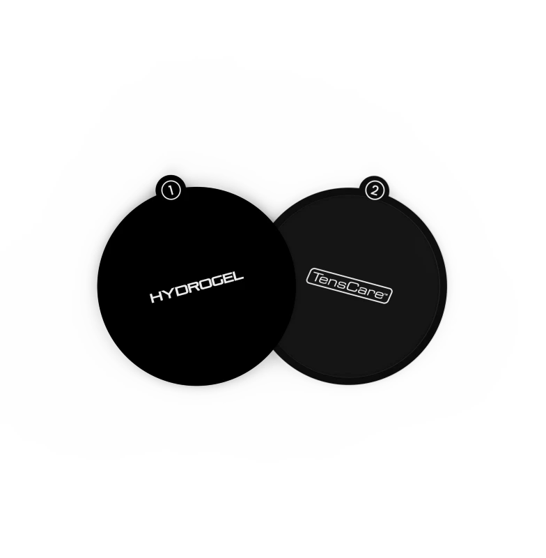 Tenscare Αυτοκόλλητα Ηλεκτρόδια Φυσικοθεραπείας Hydrogel Pads Small για συσκευή Tenscare Form | 3 Ζεύγη