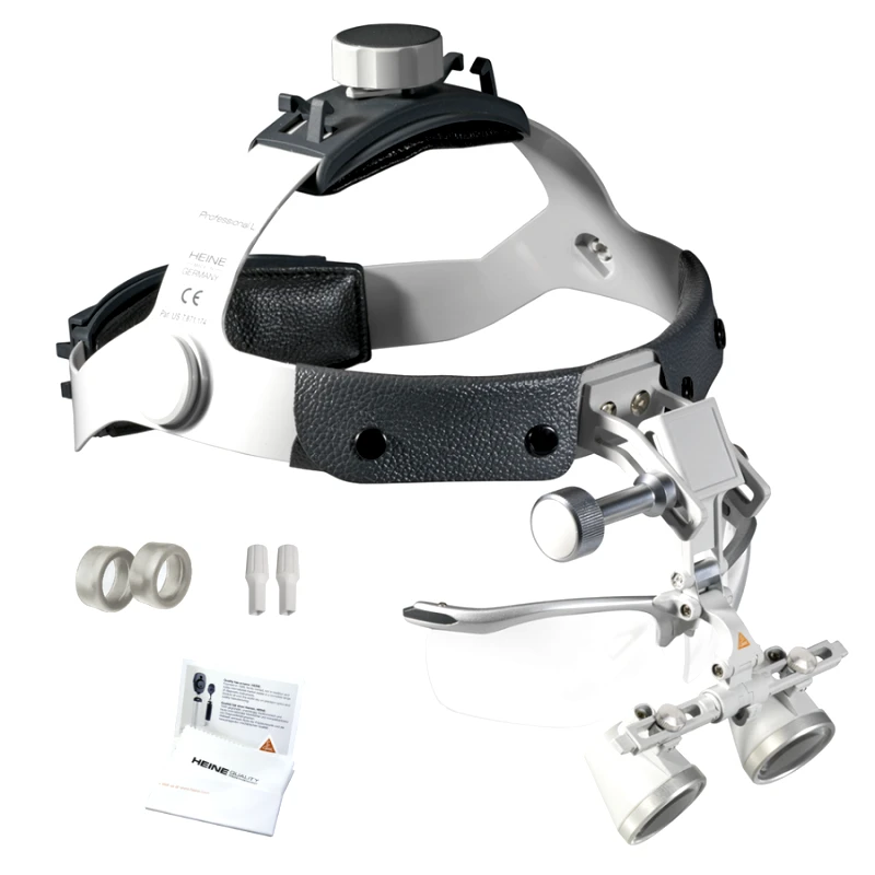 Heine Set Μεγεθυντικές Λούπες Heine 2.5x/520mm με S-GUARD σε Επαγγελματικό Κεφαλοδέτη Heine Headband L
