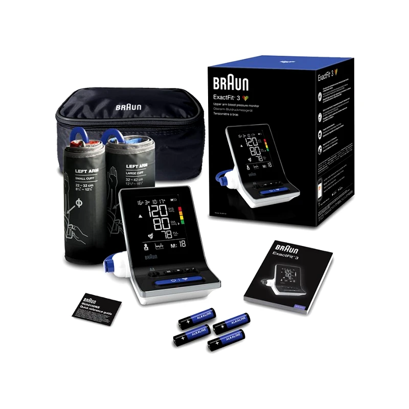 Braun Ψηφιακό Πιεσόμετρο Μπράτσου Braun ExtraFit 3 BUA6150 WE