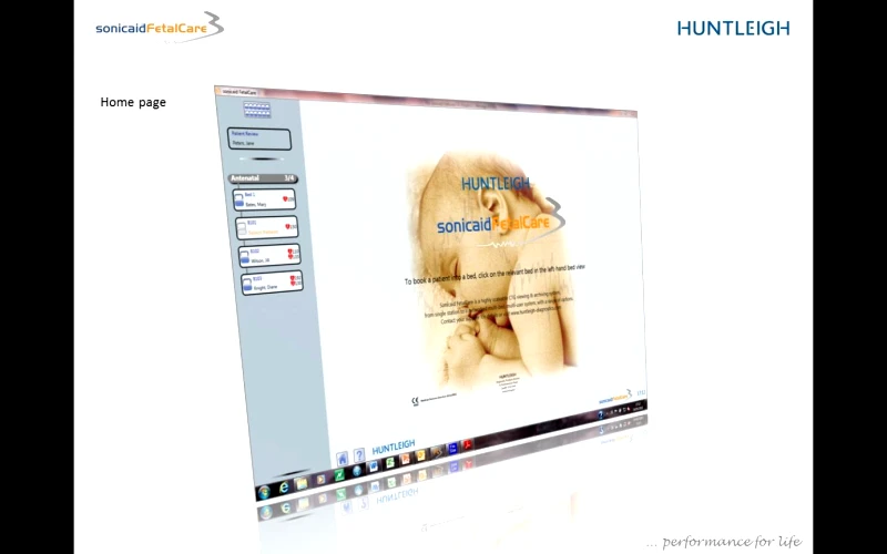 Huntleigh Λογισμικό Καρδιοτοκογράφων FetalCare3 Huntleigh