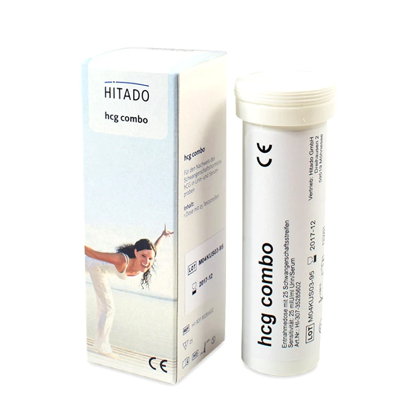 Ratiomed Τεστ Εγκυμοσύνης HITADO hCG 25 τεμάχια