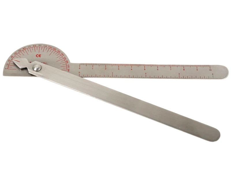 GIMA Γωνιόμετρο Ανοξείδωτο ROBINSON 180° 7" 17.5cm