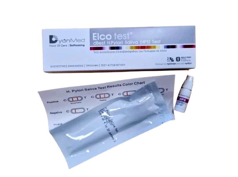 DyonMed Elco Test® DyonMed - Τεστ Αυτοελέγχου Ελικοβακτηριδίου του Πυλωρού | Ατομικό