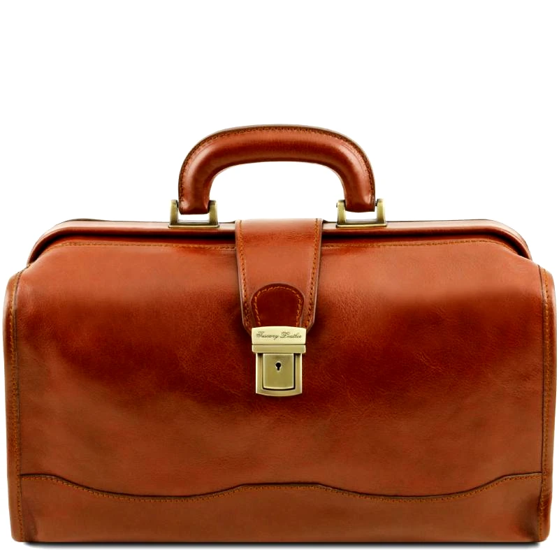 Tuscany Leather Ιατρική Τσάντα Raffaello Μελί