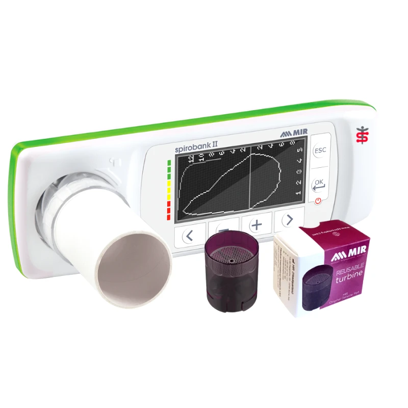 Mir Σπιρόμετρο MIR Spirobank II Basic με Τουρμπίνα Πολλαπλών Χρήσεων