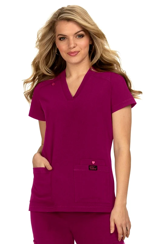 KOI USA Μπλούζα Γυναικεία Υγειονομικών KOI™ USA Freesia Raspberry