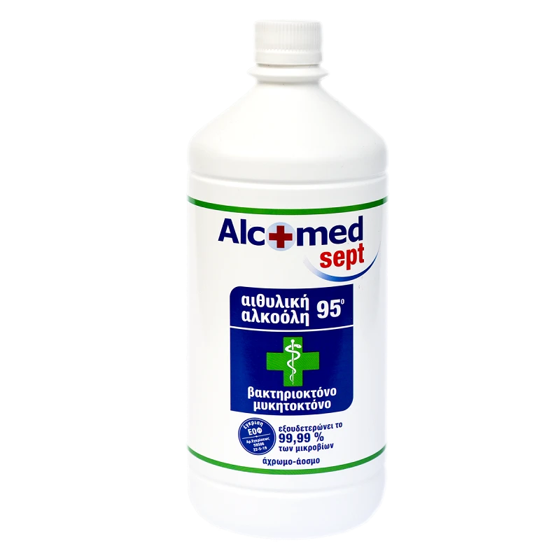 Alcofarm Αιθυλική Αλκοόλη Alcomed Sept 95° | 1000ml