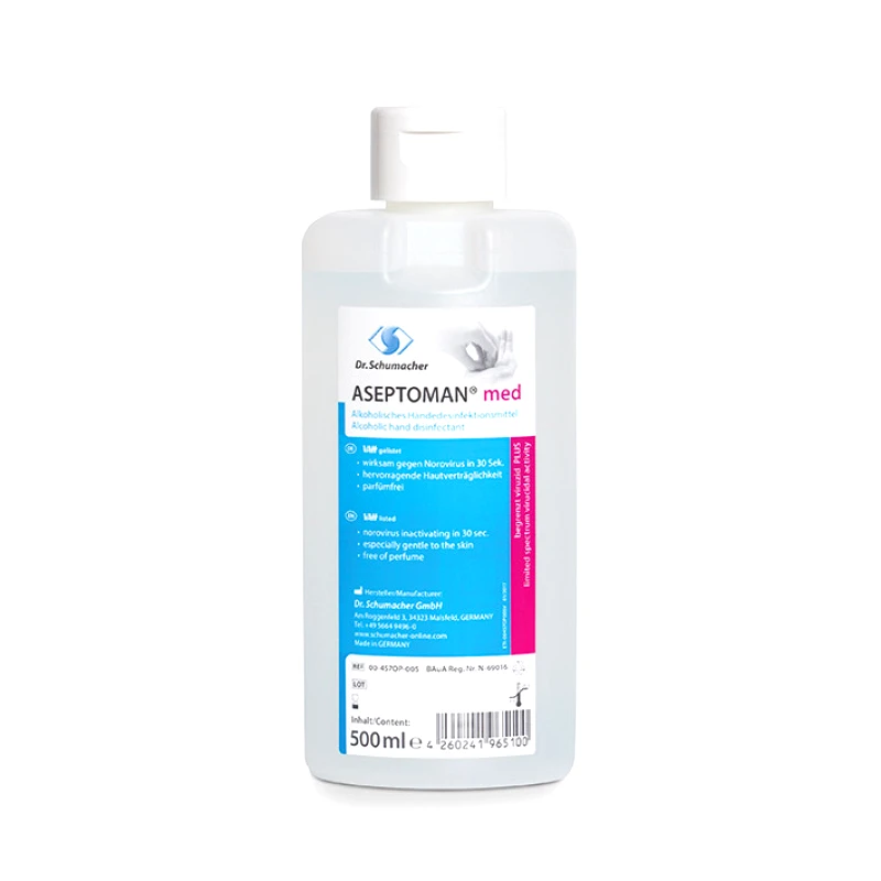 Dr. Schumacher GmbH Αντισηπτικό Διάλυμα Χεριών Aseptoman Med 500ml