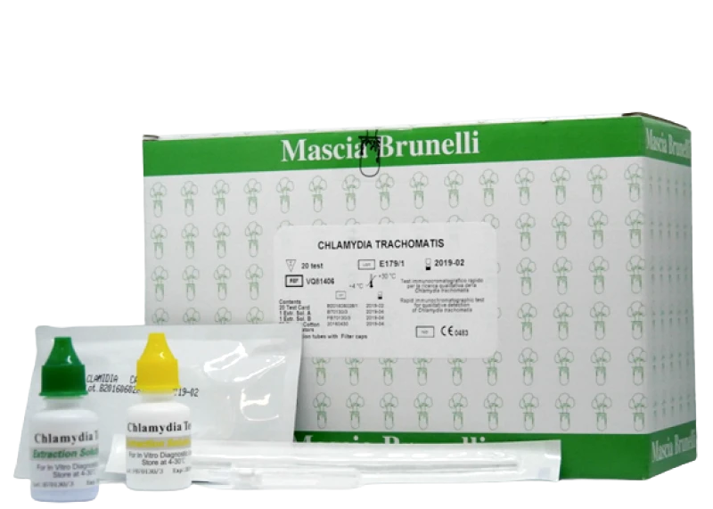 Mascia Brunelli S.p.A. Ταχεία Δοκιμασία Ανίχνευσης Αντιγόνου Chlamydia Trachomatis 20 τεμάχια