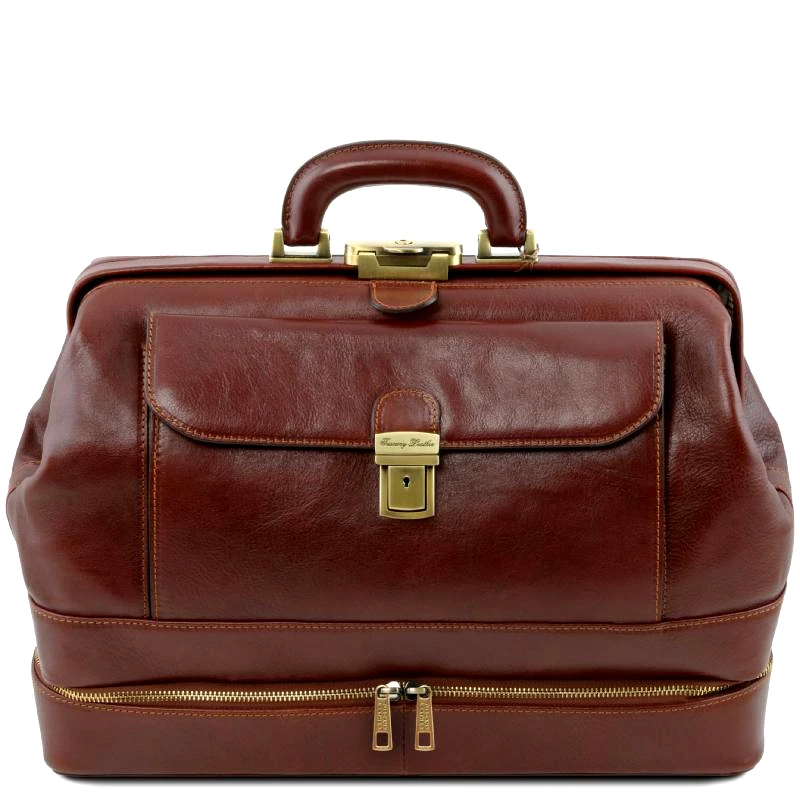 Tuscany Leather Ιατρική Τσάντα Giotto Καφέ