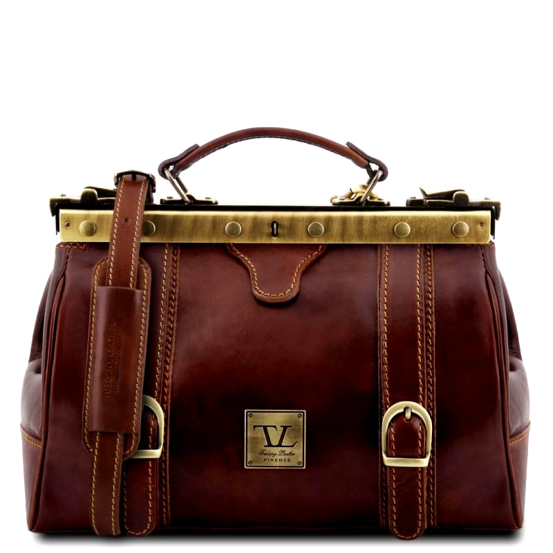 Tuscany Leather Ιατρική Τσάντα Mona Lisa Καφέ