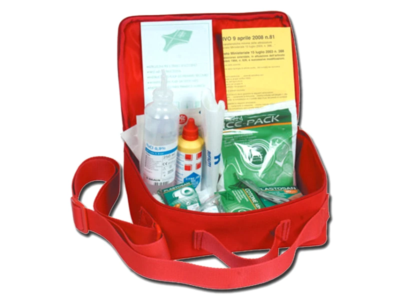 GIMA Φαρμακείο Α' Βοηθειών Εργασιακών Χώρων 2-4 Ατόμων Φορητό σε Τσάντα