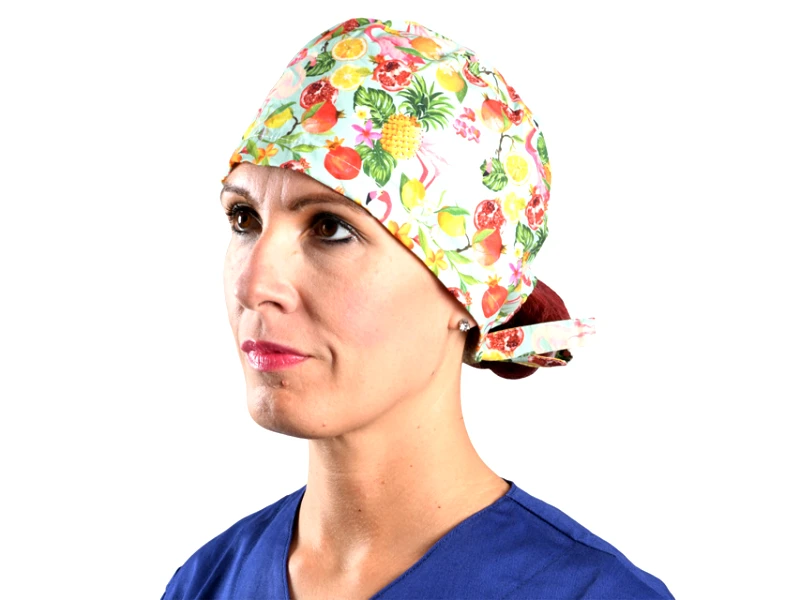 GIMA Σκουφάκι Χειρουργείου Unisex Gima "Funny Cap" Flamingo | Medium
