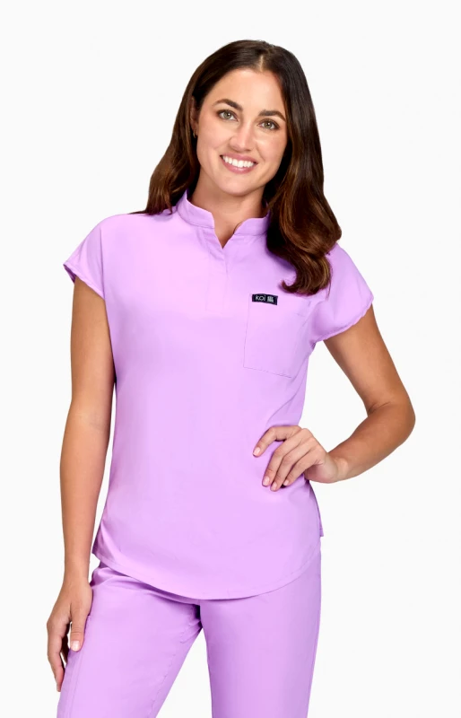 KOI USA Μπλούζα Γυναικεία Υγειονομικών KOI™ USA Ari Bloom Lavender