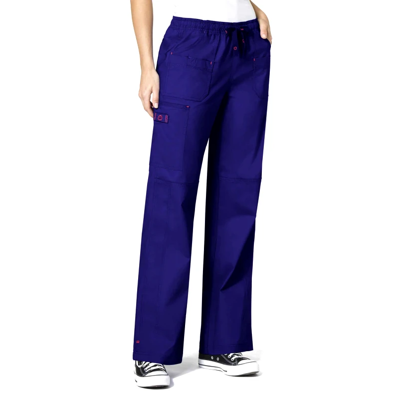 WonderWink Παντελόνι Γυναικείο Υγειονομικών Wonderwink WonderFlex Multi Pocket Cargo Faith Grape