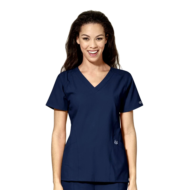 WonderWink Μπλούζα Γυναικεία Yγειονομικών W123 V-Neck Wonderwink Navy Blue