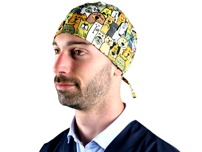 GIMA Σκουφάκι Χειρουργείου Unisex Gima "Funny Cap" Dog | Medium