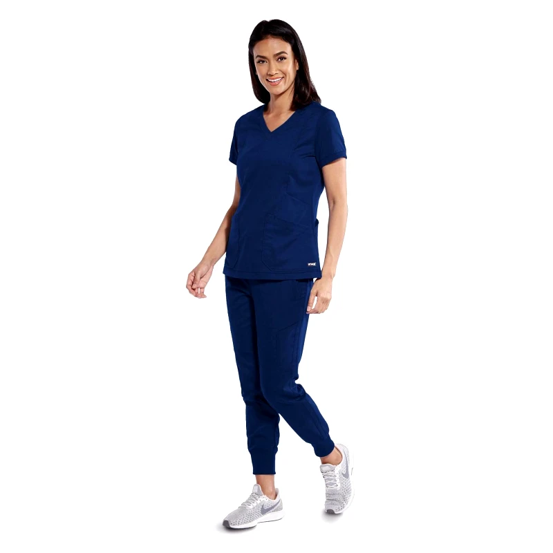 Grey's Anatomy Μπλούζα Γυναικεία Yγειονομικών Kira V-Neck Grey's Anatomy Indigo