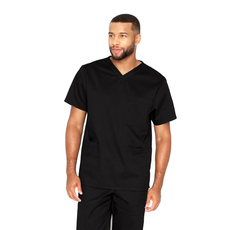 Barco USA Μπλούζα Ανδρική Υγειονομικών Essentials V-Neck Barco Black