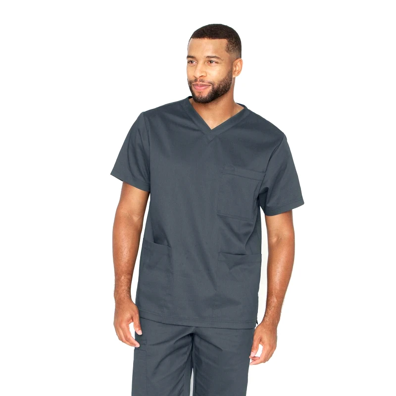 Barco USA Μπλούζα Ανδρική Υγειονομικών Essentials V-Neck Barco Pewter