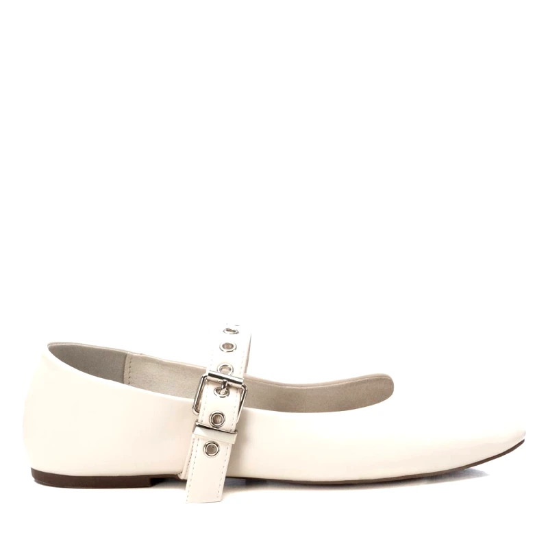 XTI Γυναικείες Xti Γυναικείες Μπαλαρίνες 144021 Vegan OFF WHITE