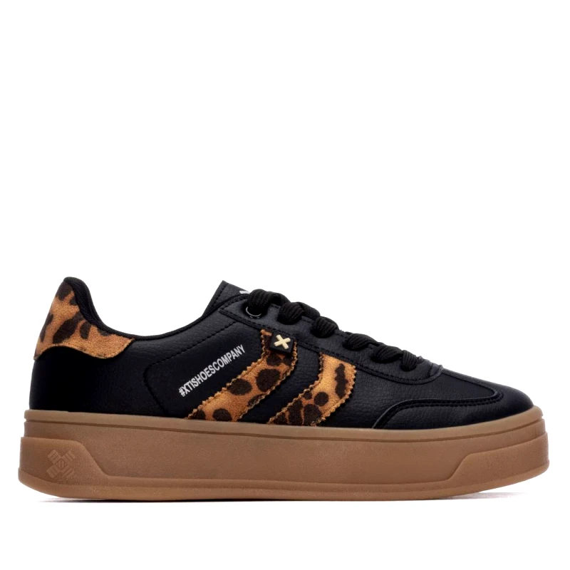XTI Γυναικεία Xti Γυναικείο Retro Sneaker 144585 Vegan LEOPARD