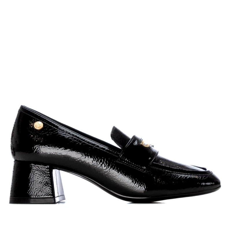 XTI Γυναικεία Xti Γυναικεία Loafers Λουστρίνι 144251 Vegan ΜΑΥΡΟ