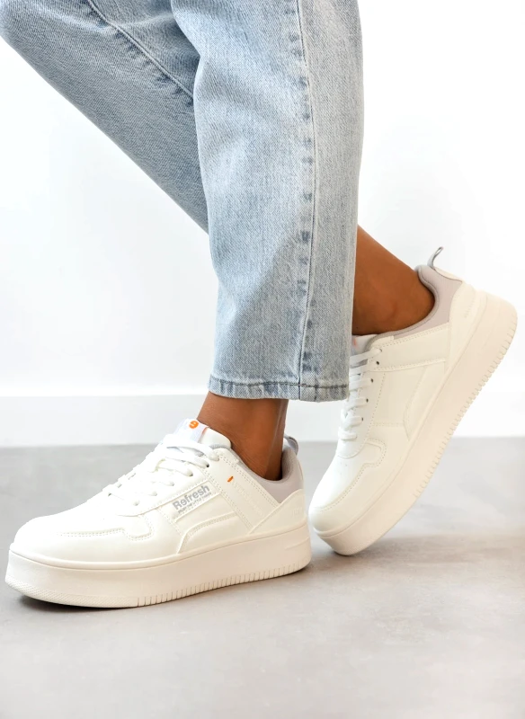 Refresh Sneakers flatforms Refresh 172350 - Λευκό